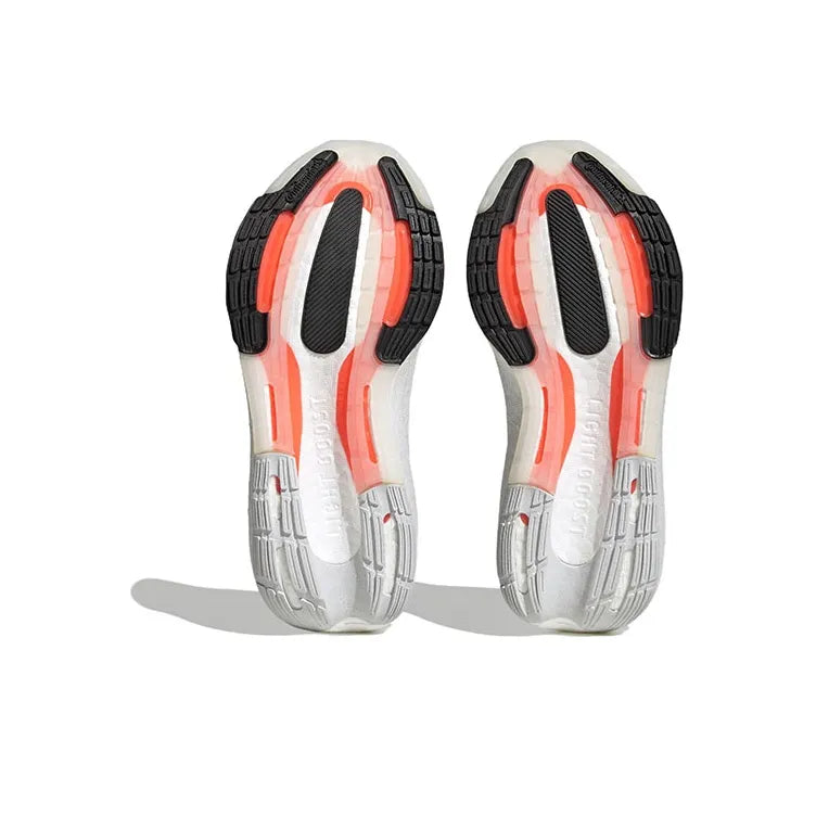 Adi_das Ultraboost Lite Comfort & Fashion Cushioning, Abrasion Resistant, Breathable Low-Top Marathon Training Long-Distance Running Shoes for men, Black, White, Beige