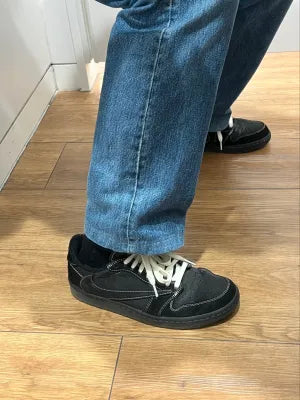 Jor_dan 1 x Travis Scott Retro Low OG Sp Black Phantom