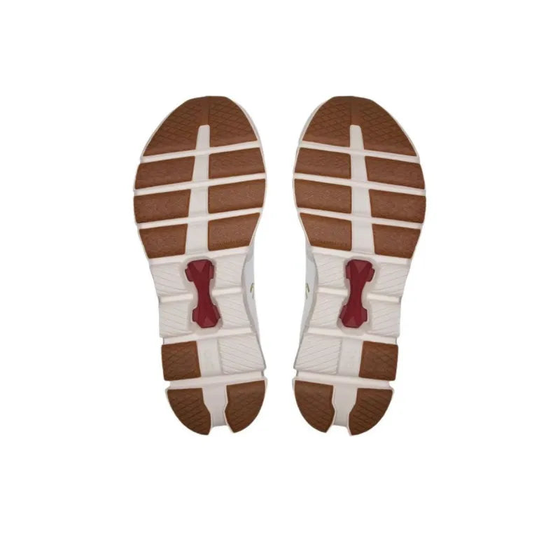 O_n Cloud X4 Supportive Low-Top Casual Running Shoes for Men Ivory White