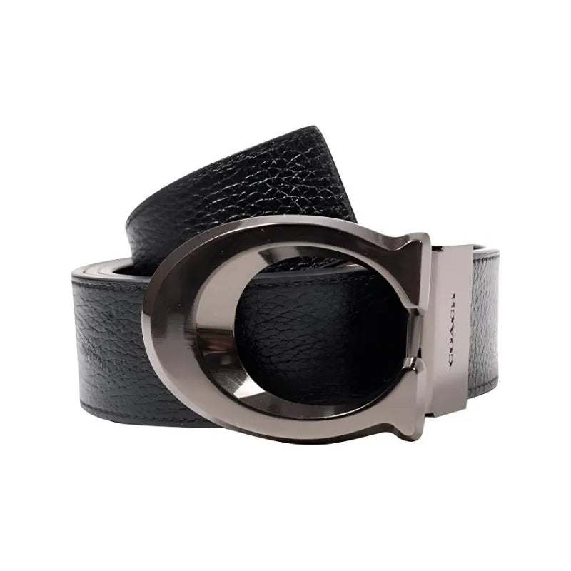 Coach Leather Belt Men