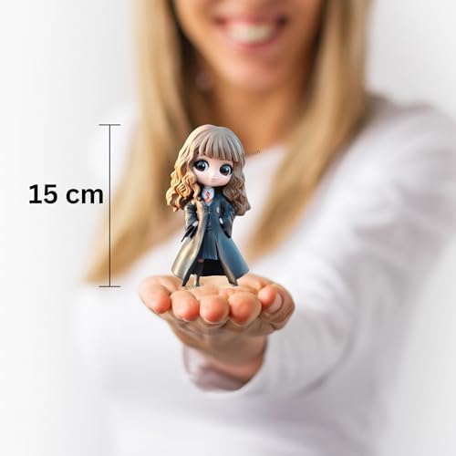 Hermione Granger Mini Action Figure (15 cm) | Premium Collectible Inspired Toy for Potter Fans | Desk, Shelf & Study Decor | Ideal Gift for Kids, Teens & Collectors
