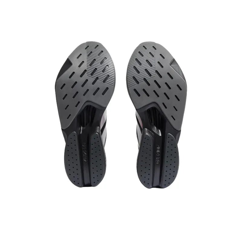 Adi_das ADIZERO DRIVE RC Anti-slip, abrasion-resistant, cushioned, LightStrike midsole technology Long-distance running, short-distance running, racing running shoe for men, black