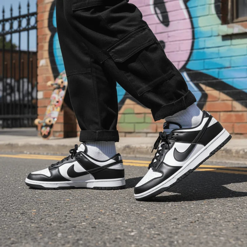 Ni_ke Dunk Low Retro Blackok