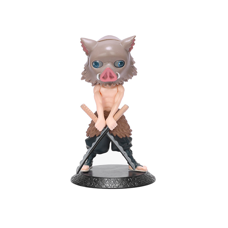 Demon Slayer Inosuke Hashibira Chibi Action Figure PVC Anime Figurine | 7.5 Cms |