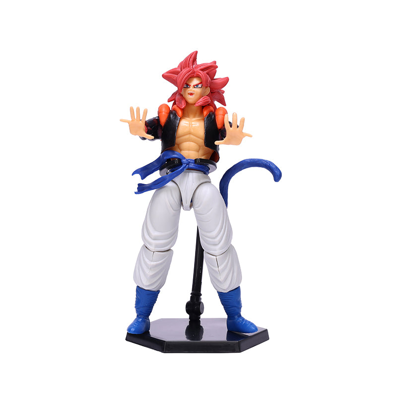 Gratus Dragon Ball Z 19cm Action Figures - 4-Pack Fighter Series