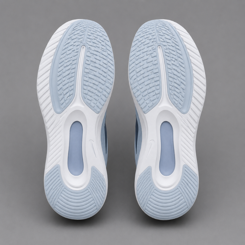 Ni_ke_Air_Zo_om Running Shoes – Light Blue Premium Sports Sneakers for Men
