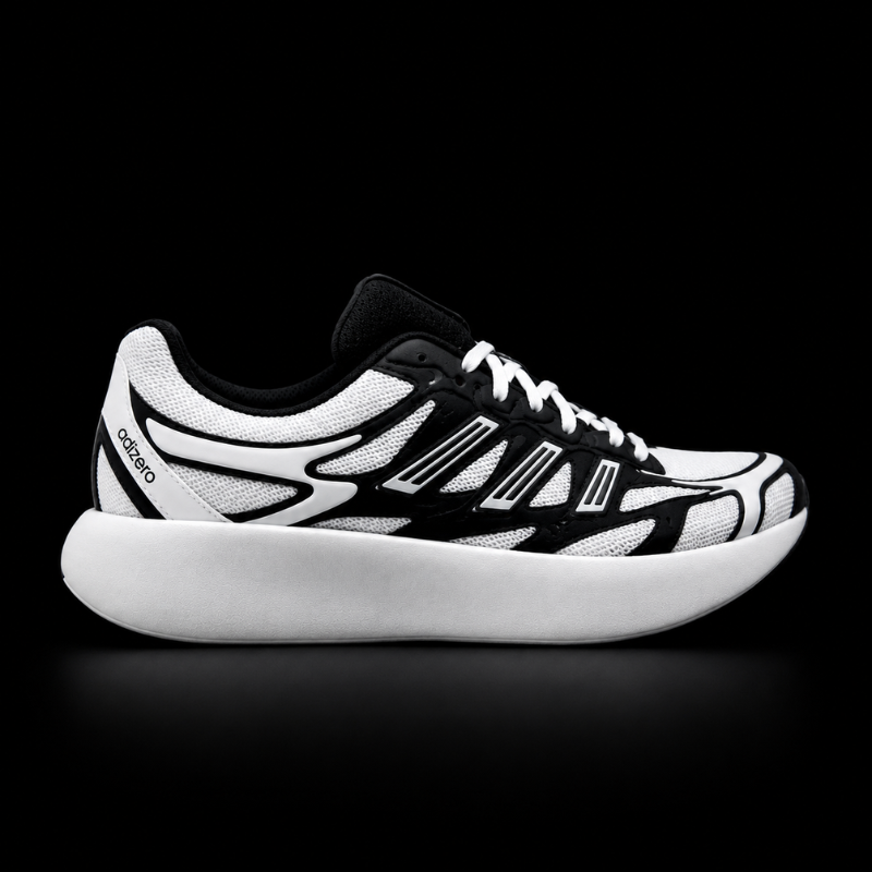 Adi_das_Adi_zero Evo SL Black White Running Shoes – Lightweight Performance Sneakers