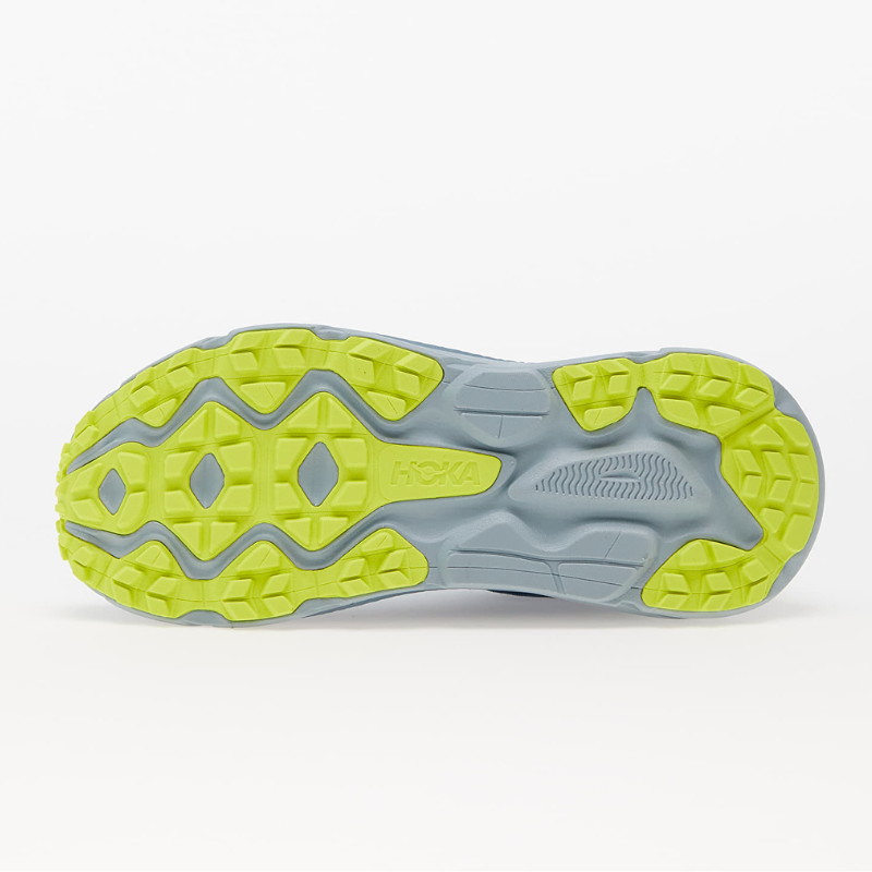 HO_KA _Mach 6_Running Shoes – Sky Blue / Lime Green