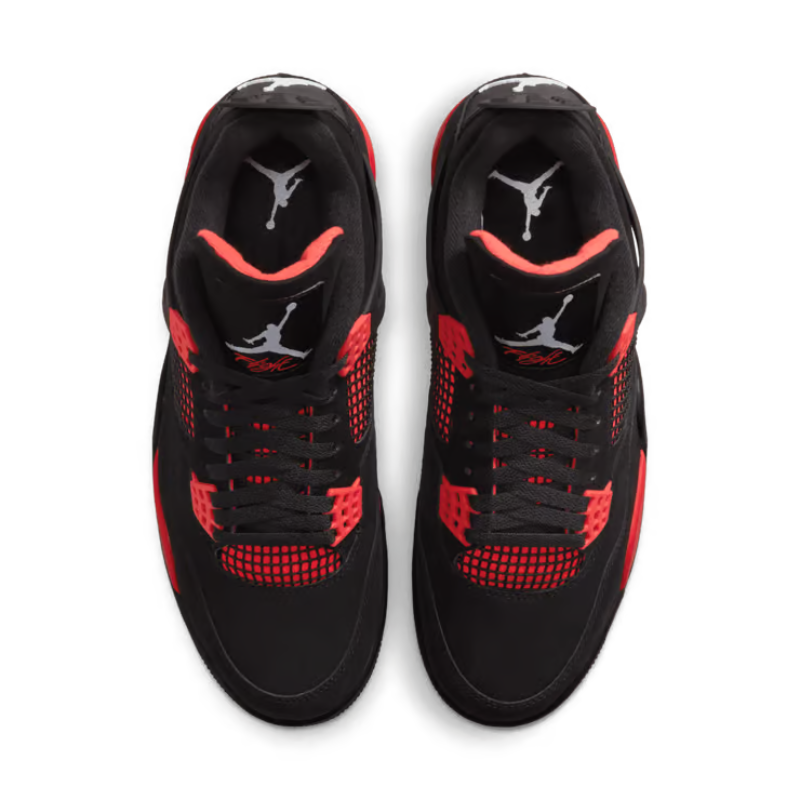 A_ir_Jordan 4 Retro Bred Reimagined – Black Red Edition