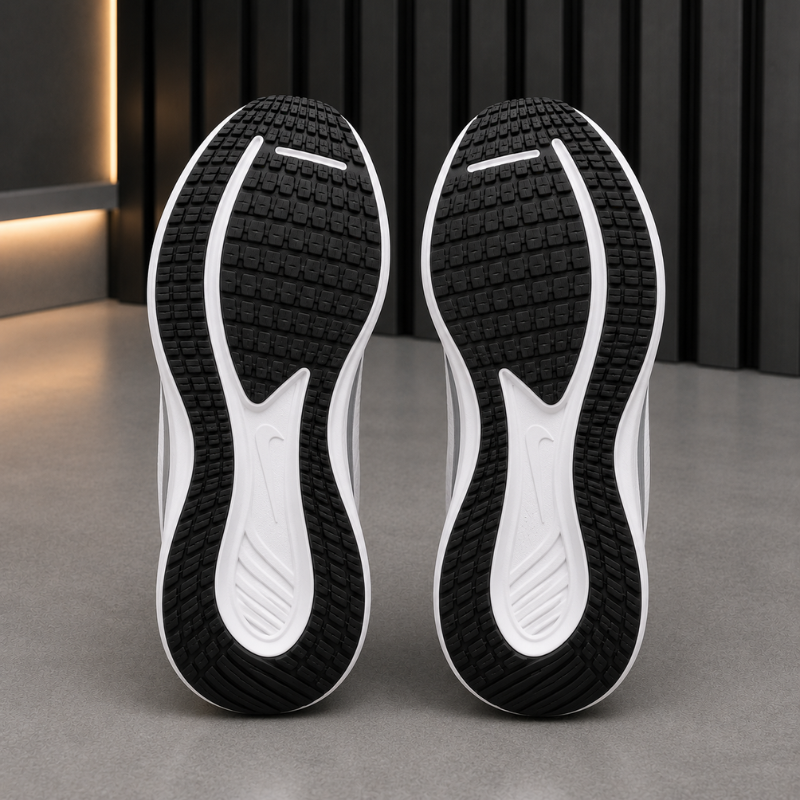 Ni_ke Air Downshifter 10 Men's Running Shoes | All White Lightweight Sports Sneakers | Breathable & Cushioned
