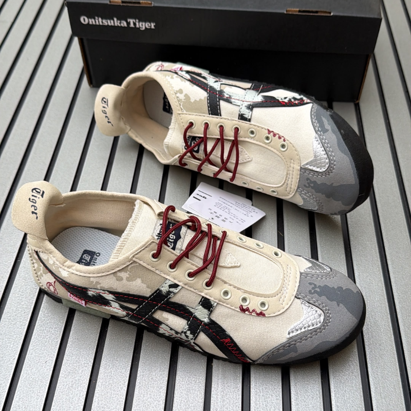 Ti_ger Panda Prank Shoes – Trendy Black & White Casual Sneakers