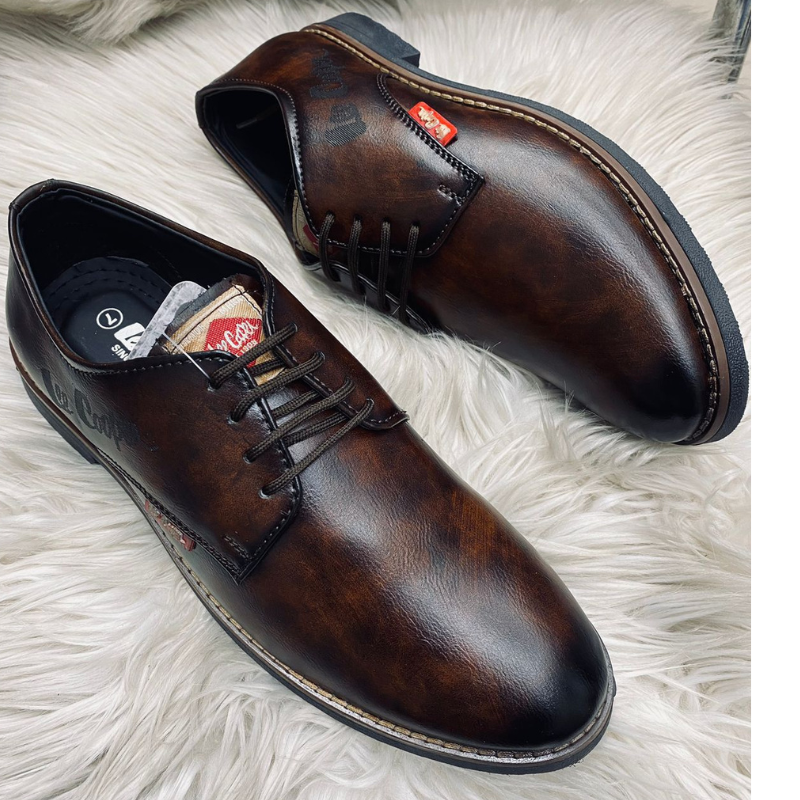 L_ee Coo_per Premium Formal Leather Loafers for Men