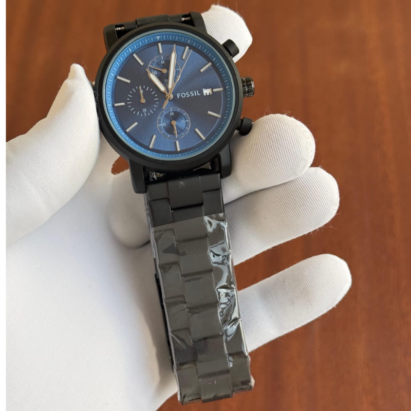 Fos_sil Black Chronograph Men's Premium Watch