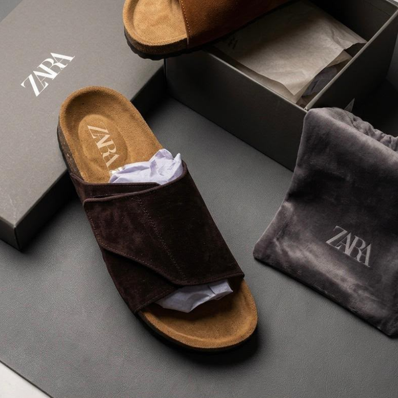 Za_ra Premium Casual Loafers – Dark Brown | In Stock for Him