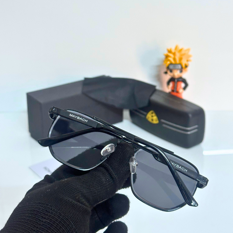 MAYB@CH Luxury Sunglasses – Premium Rimless Frame | UV Protection | Unisex Designer Eyewear