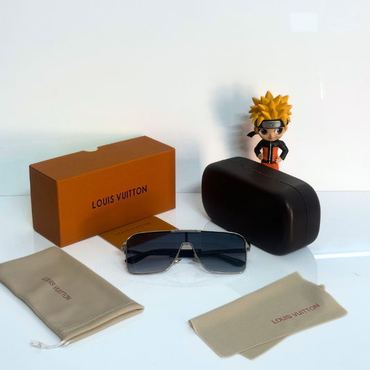 Loui& Vuitt0n Designer Sunglasses – Luxury Square Frame | UV Protection | Unisex