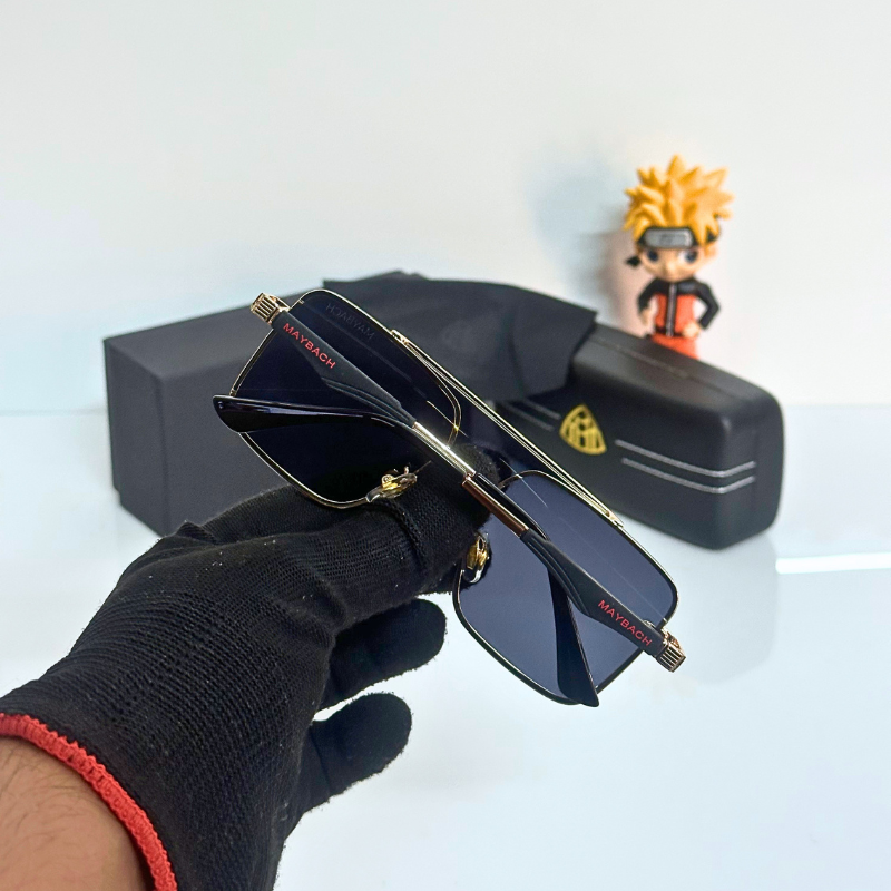 MAYB@CH Luxury Sunglasses – Premium Rimless Frame | UV Protection | Unisex Designer Eyewear