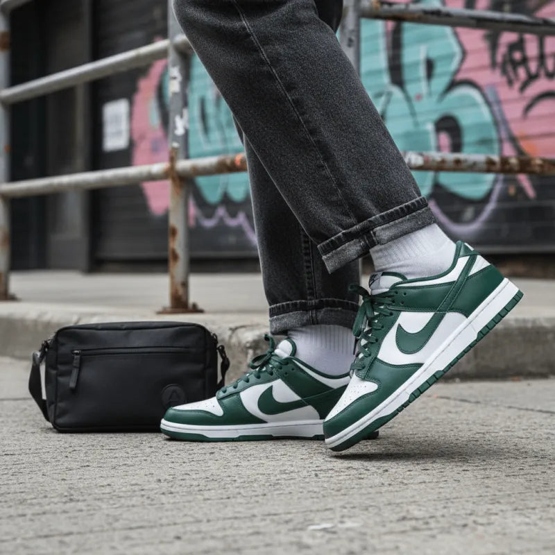 Ni_ke Dunk Low Retro Varsity Green