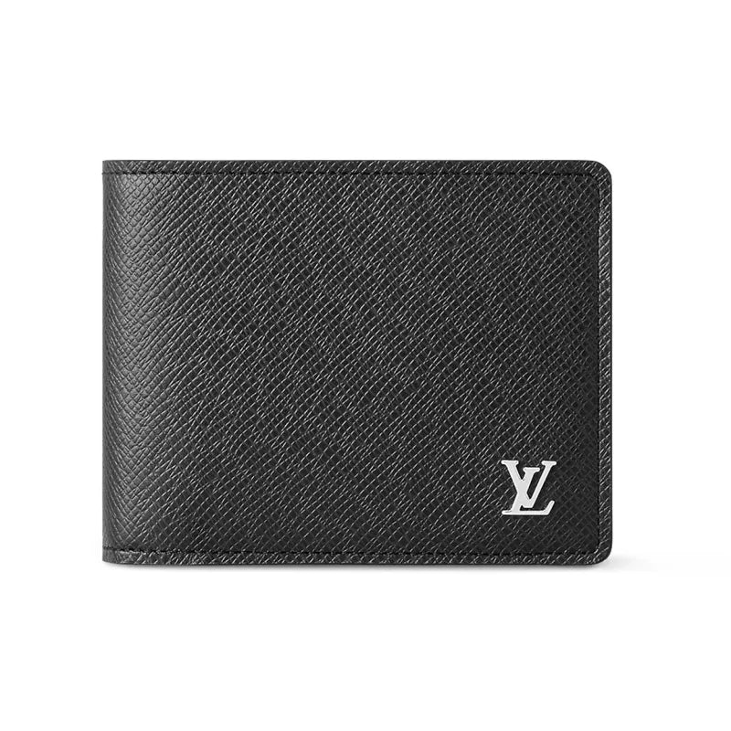 LouisVuitton Multiple Wallet Taiga Black