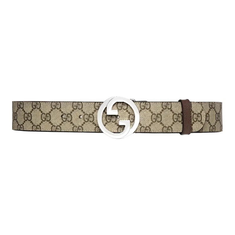 Gucci Blondie Belt Brown Beige Ebony
