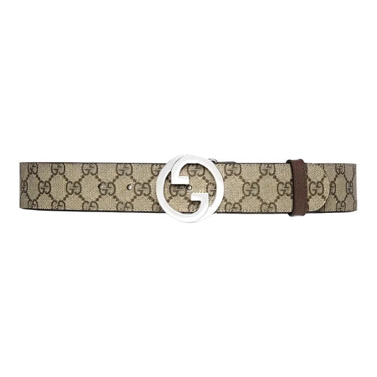 Gucci Blondie Belt Brown Beige Ebony