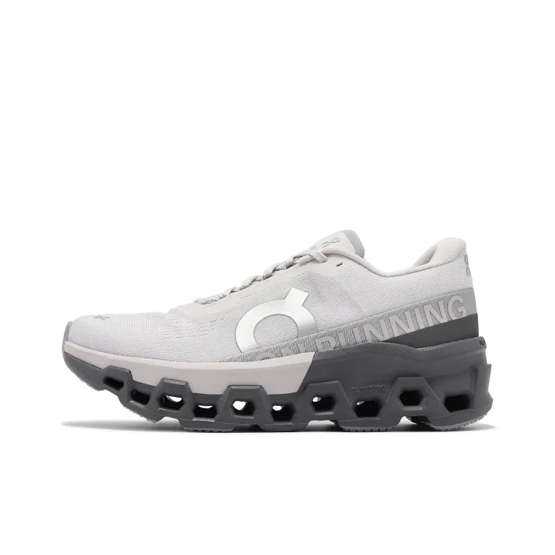 O_n Cloud Monster 2 Low-Top Training Running Shoes Women's White Gray