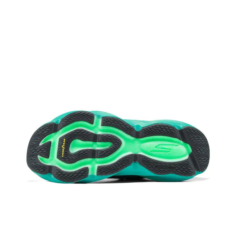 Skec_hers SKX Aero Burst Abrasion-Resistant Running Shoe Men's Gray Blue