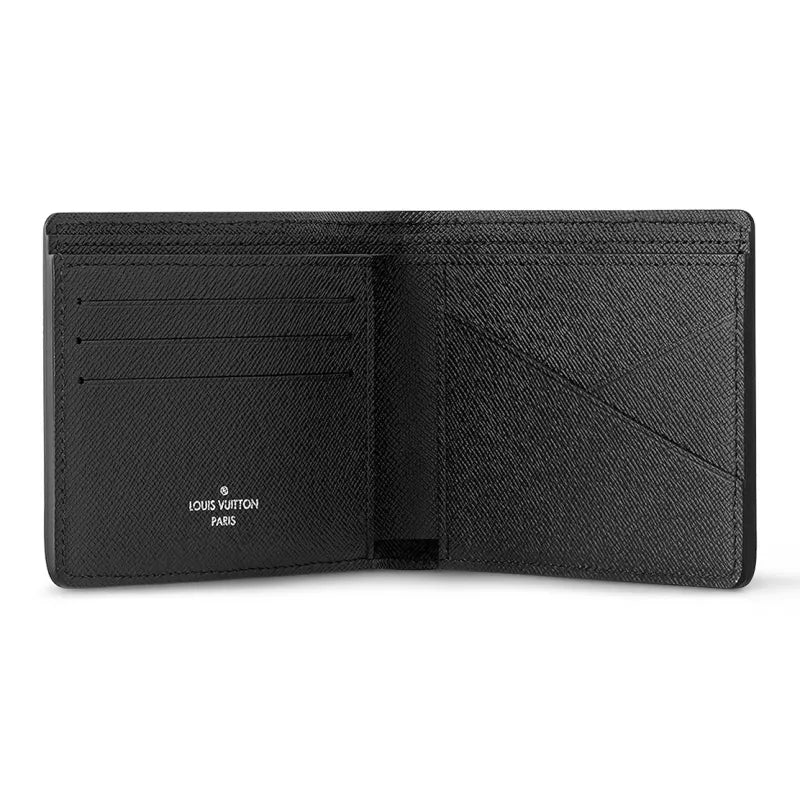 LouisVuitton Multiple Wallet Taiga Black