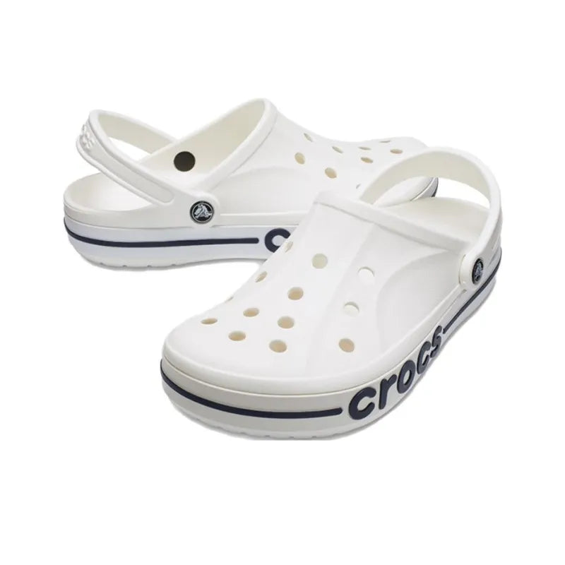 Cr_ocs Bayaband Clogs White Navy