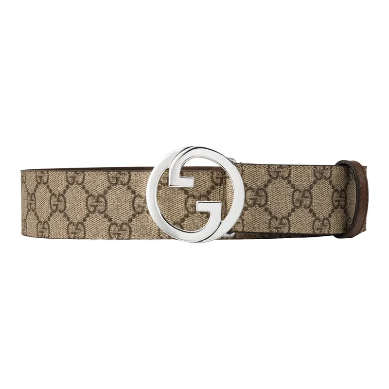Gucci Blondie Belt Brown Beige Ebony