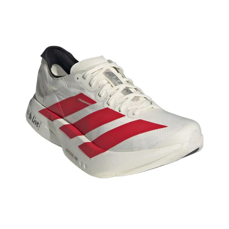 Adi_das Adizero Adios Pro 4 Off-White Berry Scarlet