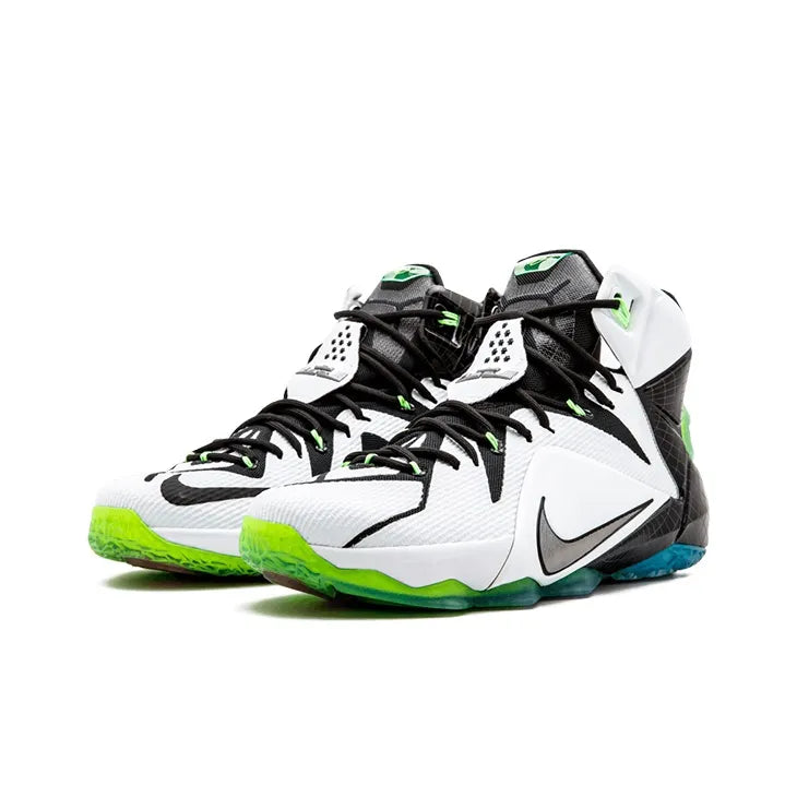 Ni_ke Revlon 12 All-Star Game High-Top Basketball Shoes Men's White Black