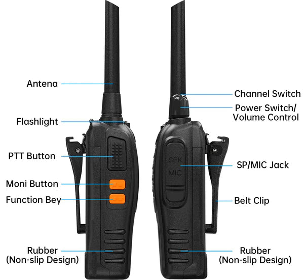 BaoFeng BF-888S Walkie Talkie 2 Way Radio Long Range
