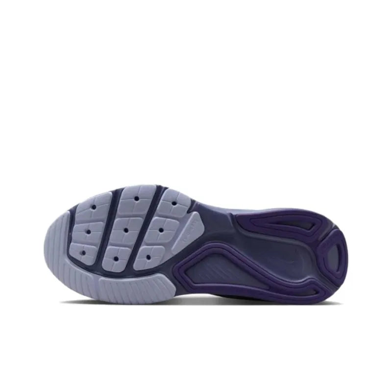 Ni_ke Structure 26 Slip-Resistant + Abrasion-Resistant Low-Top Casual Running Shoes for men (White/Purple)