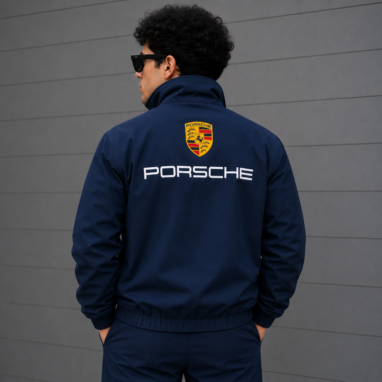 Pors_che Motor_sport x Pu_ma Men’s Navy Blue Racing Track Jacket – Premium Zip-Up Jacket