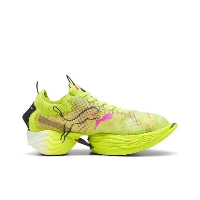 Pu_ma Fast R Nitro Elite 2 Fabric Breathable and Resilient Low-Top Running Shoe Men's Green