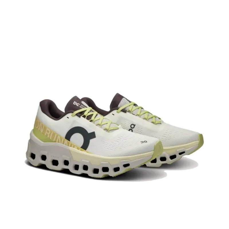 O_n Cloud Monster 2 cushioned, abrasion-resistant low-top casual running shoes for women, yellow