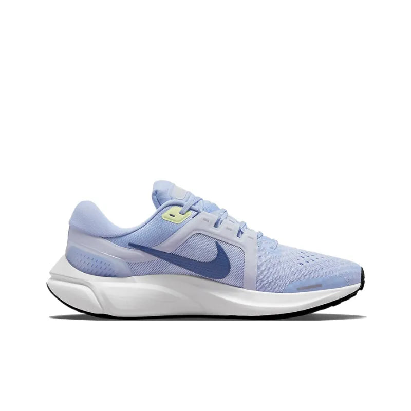Ni_ke Air Zoom Vomero 16 Fabric Cushioning, Slip-Resistant, Abrasion-Resistant, Breathable, Lightweight, Cushioned Low-Top Casual Running Shoe for men, Light Blue