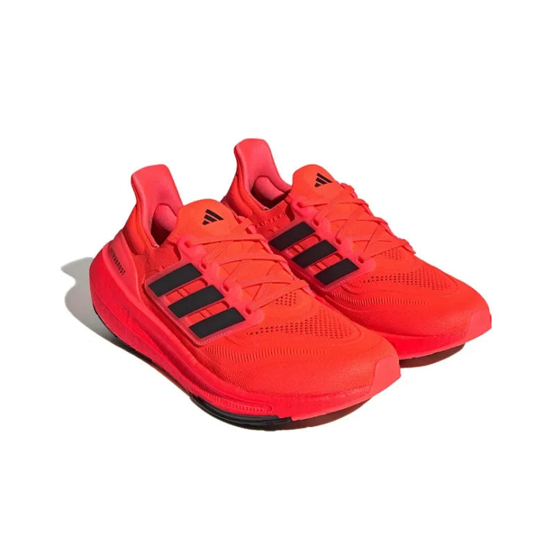 Adi_das Ultraboost Lite Fabric Cushioning, Slip-Resistant, Lightweight, Cushioned Low-Top Running Shoes for Men and men, Red and Black