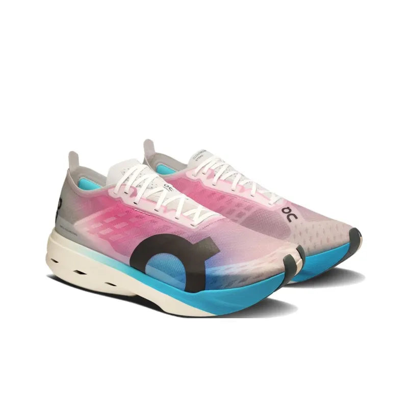 On Cloud Boom Strike Fashion Trend Abrasion-Resistant Low-Top Running Shoes for Men, Pink, Blue