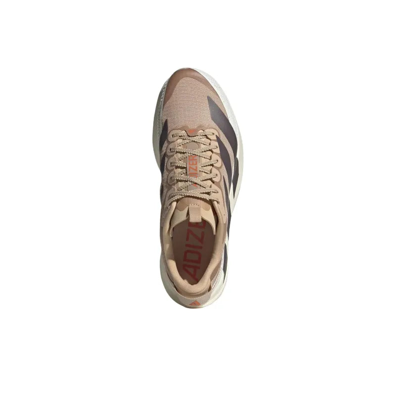 Adi_das Adizero Evo SL Marathon Running Shoes Unisex White Umber
