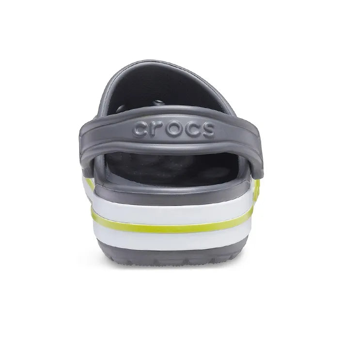 Cr_ocs Bayaband Clogs Slate Grey Lime Punch