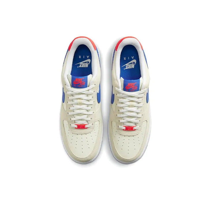 N_ike Air Force 1 '07 LV8 Coconut Milk Hyper Royal