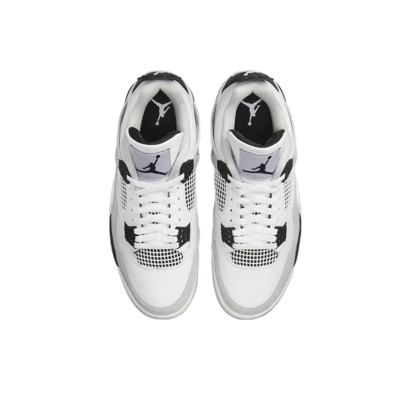 Jor_dan 4 Retro White and Black