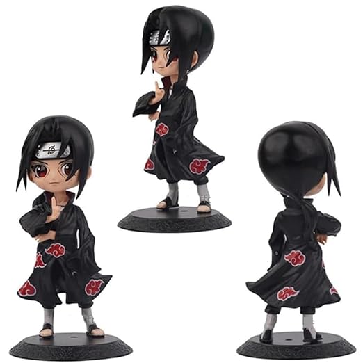 Anime Cartoon Character Q Posket Action Figure | Limited Edition | Attractive Lightweight Durable Toy Figures for Home Decors Office Desk and Study Table - Itachi