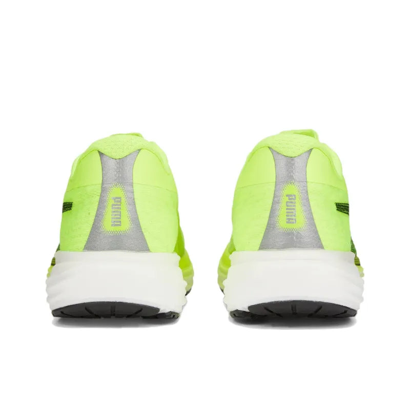 Pu_ma Deviate NITRO 2 Shock Absorbers Anti-Slip + Abrasion-Resistant Low-Top Carbon Plate Casual Running Shoes for Men Green