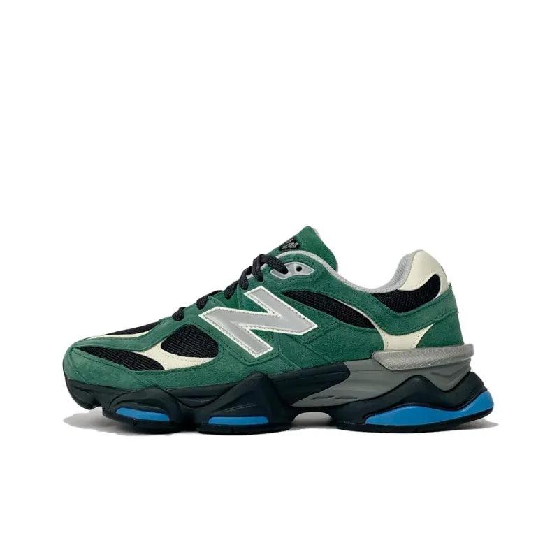 New Bala_nce NB 9060 cushioned, abrasion-resistant low-top casual running shoe, unisex, green