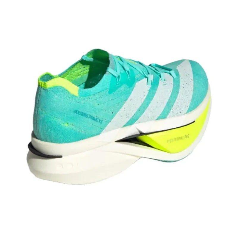 Adi_das Adizero Prime X 3.0 Comfortable Anti-Slip + Abrasion-Resistant Low-Top Casual Long-Distance Running, Short-Distance Running Running Shoes Unisex Green