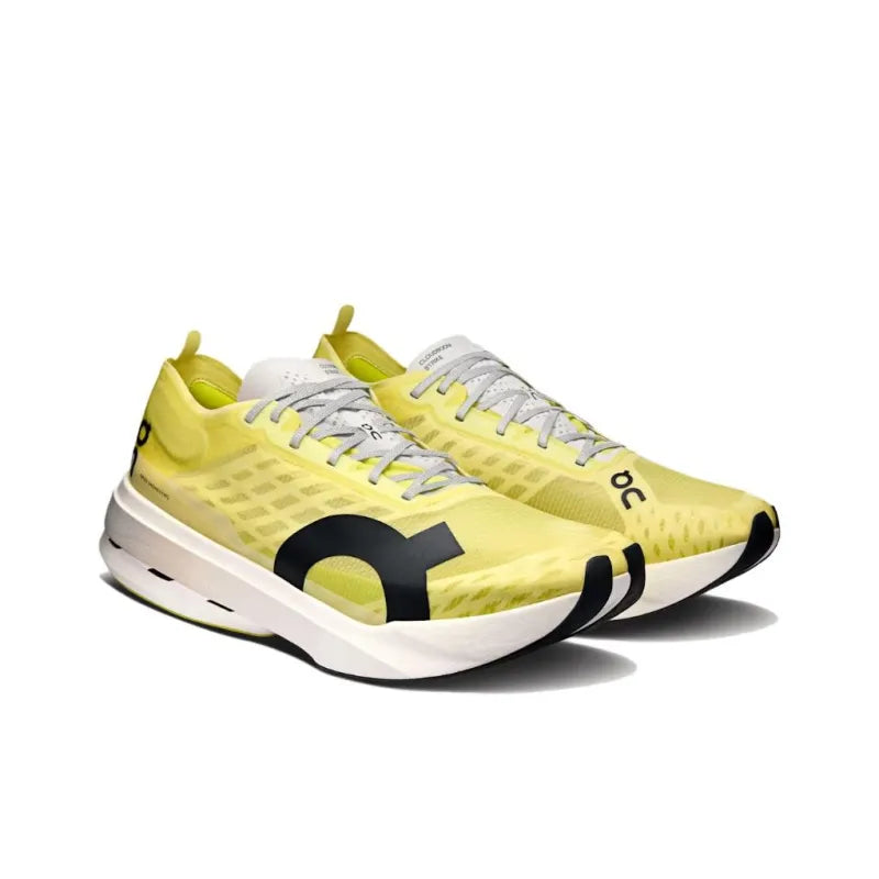 O_n Cloud_boom Strike Abrasion-Resistant, Breathable, Supportive, Balanced Low-Top Marathon Racing Running Shoe for Men, Yellow
