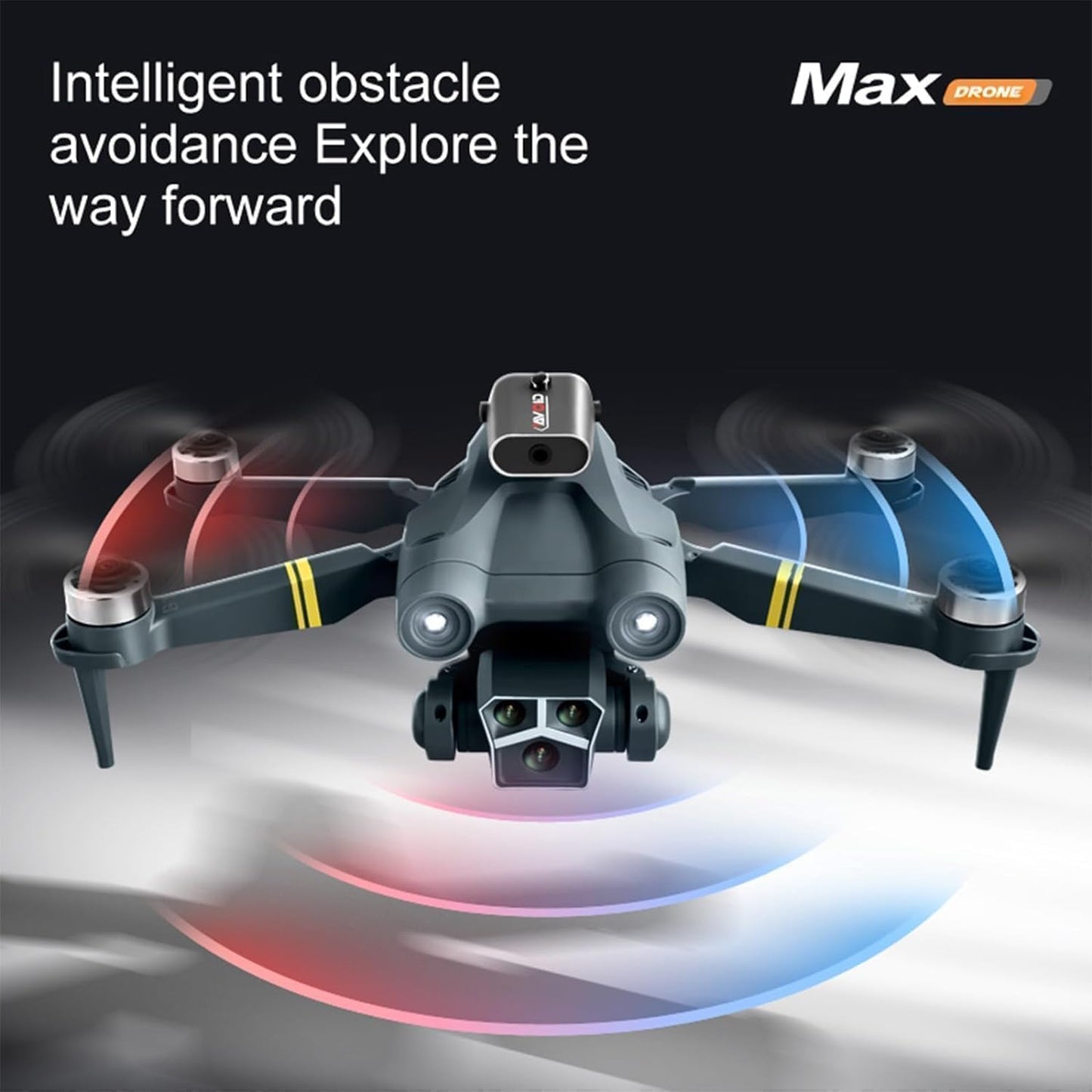 dRoNe wItH hD DuAl cAmErA BrUsHlEsS MoToR, oNe cLiCk tAkEoFf/lAnDiNg FlIp rOlLiNg gEsTuRe cOnTrOl wI-Fi cAmErA ReMoTe cOnTrOl -X DrOnE (M3)